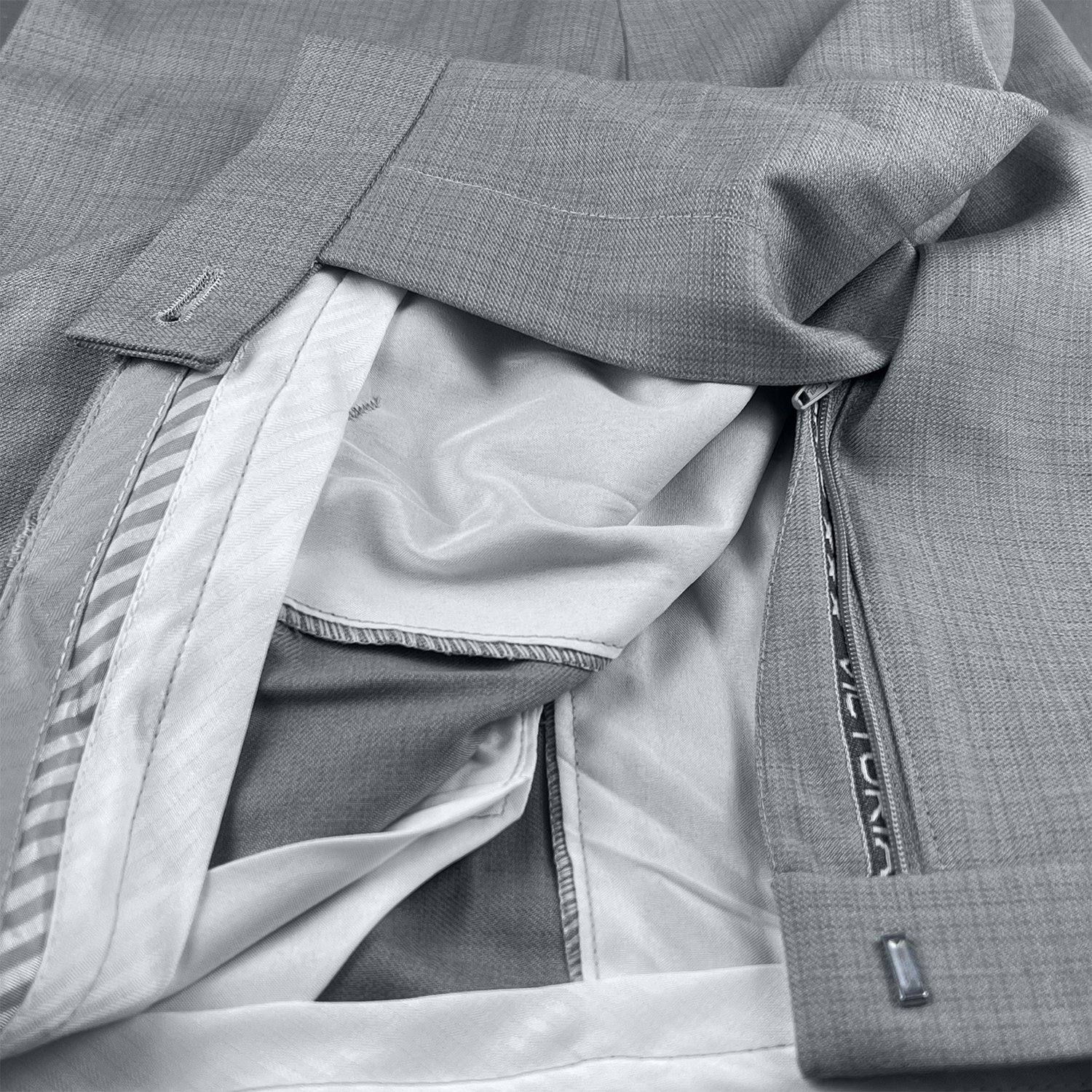Bộ Suit Xám Nhạt Caro Modern Fit TGS326 #8